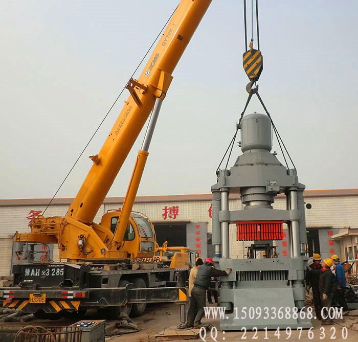 YMZA1200-36液壓磚機發貨現場